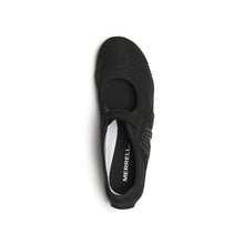 Black slip-on shoe with 'Merrell' branding