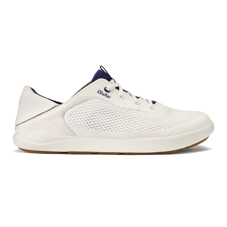 OluKai Moku Pae Slip On - Bright White/Pacifica