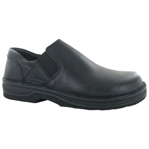 Naot Eiger Slip On Shoe - Soft Black Leather