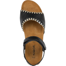 Naot Luna Sandal - Black top down