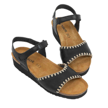 Naot Luna Sandal - Black pair 