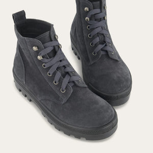 Naot Canoe Boots - Charcoal Suede