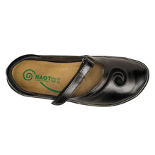 Naot Matai Mary Jane - Black Madras Leather/Black Suede Leather