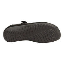 Naot Matai Mary Jane - Black Madras Leather/Black Suede Leather