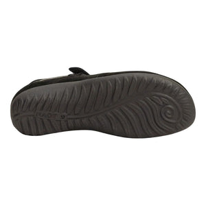 Naot Matai Mary Jane - Black Madras Leather/Black Suede Leather