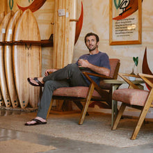 Olukai Mae Ola Dark Java Leather Flip Flop