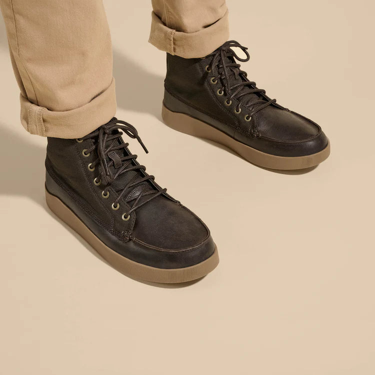 OluKai Molina Boot - Dark Wood / Dark Wood | Comfortable 