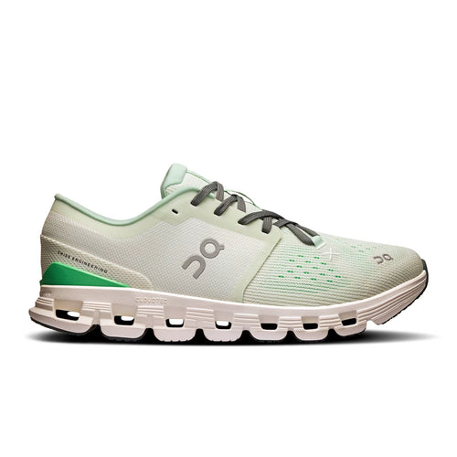 On Running Cloud X 4 Running Shoe - Aloe / Honeydew