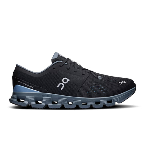 On Running Cloud X 4 Running Shoe - Black / Chambray