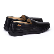 Pair of men's black loafers 
