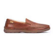 Men's brown leather loafer shoe 