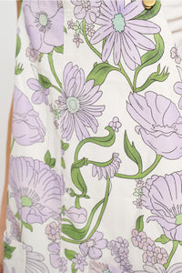SM Wardrobe Skirtall - Foral Serenity SM 2535