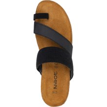 Naot Sia Sandal - Black top down 