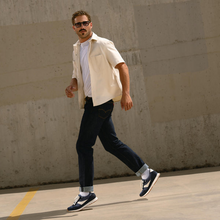 Kizik Siena Sneaker - Blue Indigo lifestyle
