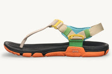 Inside view of switchback knit hiking sandal 