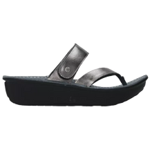 Wolky Tahiti Sandal - Anthracite Profile 