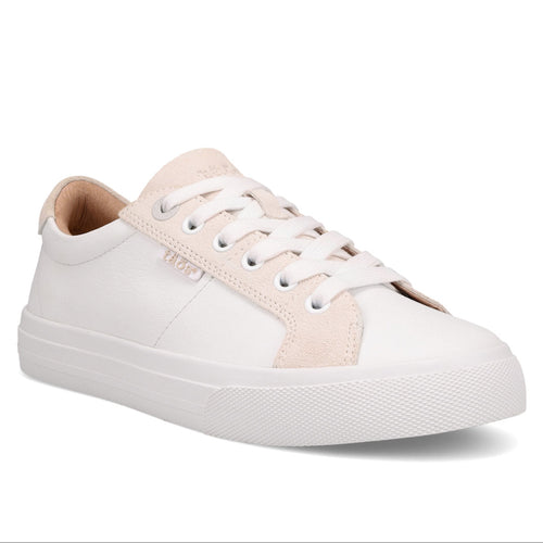 Taos Heart & Soul Lux Sneaker - White/Ice Suede