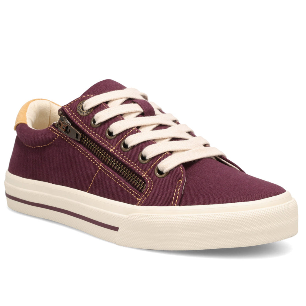 Taos Z Soul Sneaker - Plum/Maize | Comfortable Shoes – Pedestrian