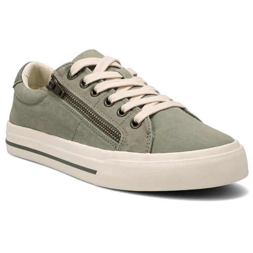 Taos Z Soul Sneaker - Sage/Olive Distressed