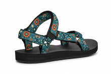 Colorful sandal with astronomy pattern