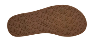 Teva Original Universal Slim Leather Sandal - Black / Tan