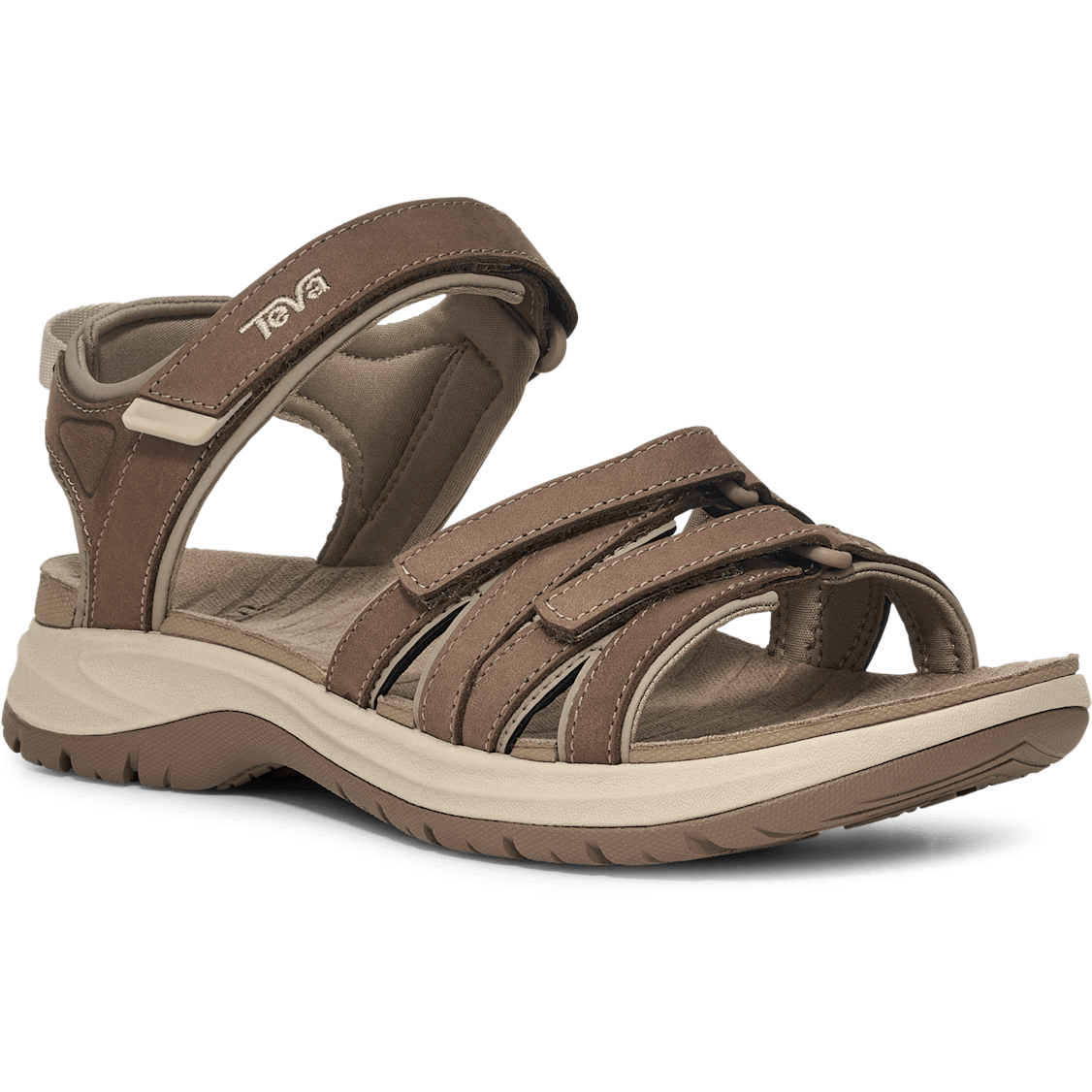 Teva Tirra Sport Leather Sandal - Caribou | Comfortable  display picture 3
