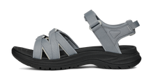 blue walking sandal with straps 