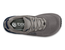Topo Athletic Pursuit 3 Trail Shoe - Grey Navy laces view 