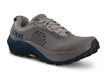 Topo Athletic Pursuit 3 Trail Shoe - Grey Navy side view 