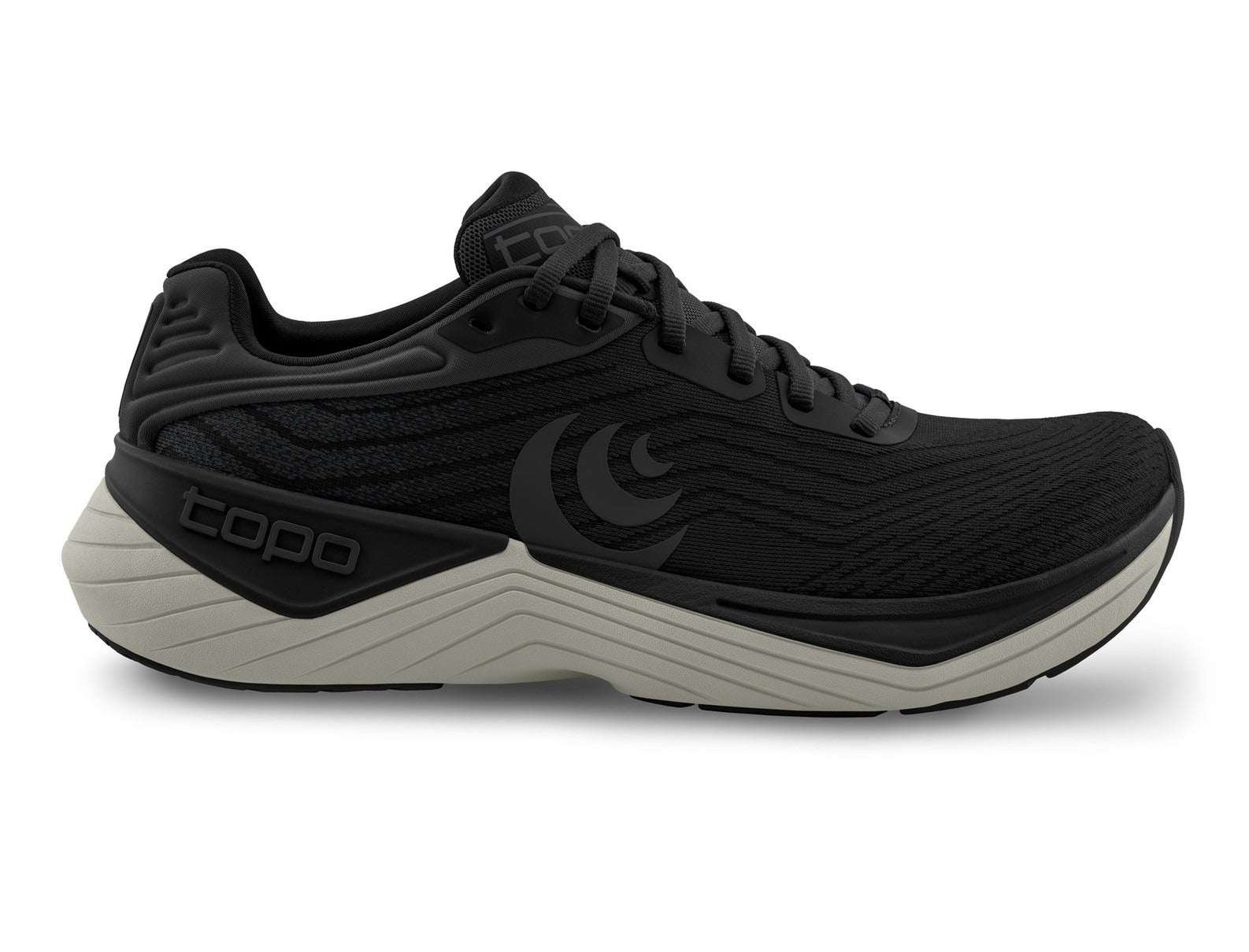 Topo Athletic Ultrafly 5 Running Shoe - Black/Charcoal  display picture 3