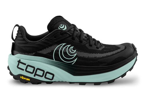 Topo Athletic Vista Trail Shoe - Black/Mint