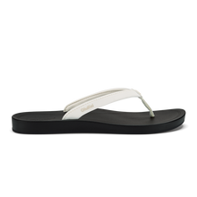 OluKai 'Uiki Sandal - Bright White/Lava Rock
