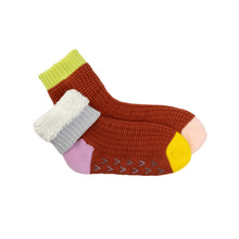 Verloop Spot Knit House Sock - Rust