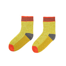 Verloop Varsity Knit House Sock - Olive