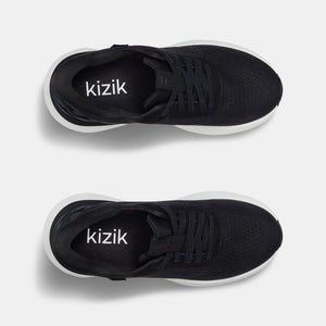Kizik Women's Athens 2 Sneaker - Black 8