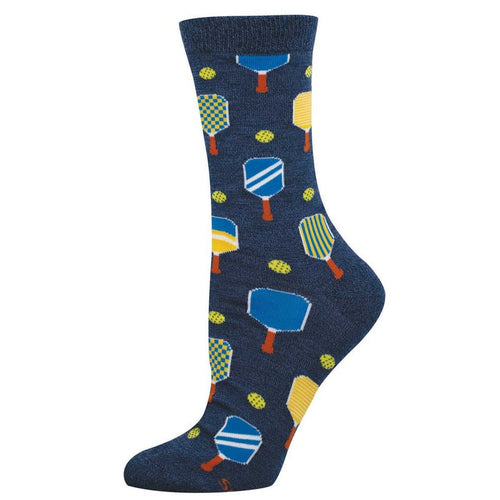 Socksmith Holding Court Bamboo Sock - Navy Heather