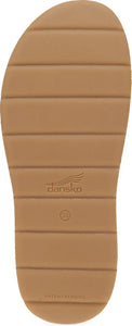 Dansko Bridget Sandal - Plum Burnished Suede Outsole 