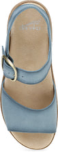 Dansko Bianca Sandal - Blue Burnished Suede Top
