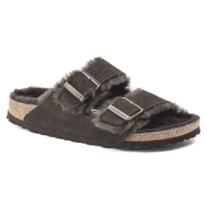 Birkenstock Arizona Shearling Sandal - Mocha