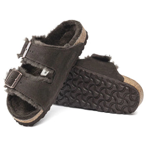 Birkenstock Arizona Shearling Sandal - Mocha