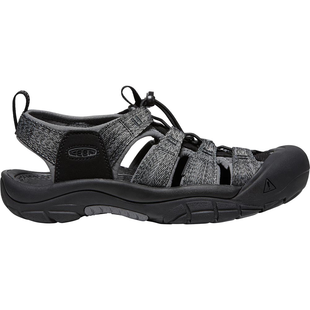 Keen Newport H2 Sandal - Black / Steel Gray | Comfortable