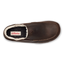 OluKai Moloa Slipper - Dark Wood / Dark Wood