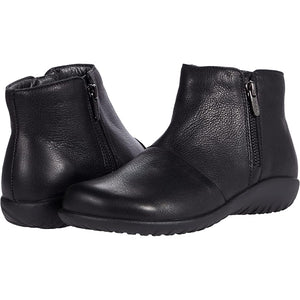 Naot Wanaka Boot - Soft Black Leather