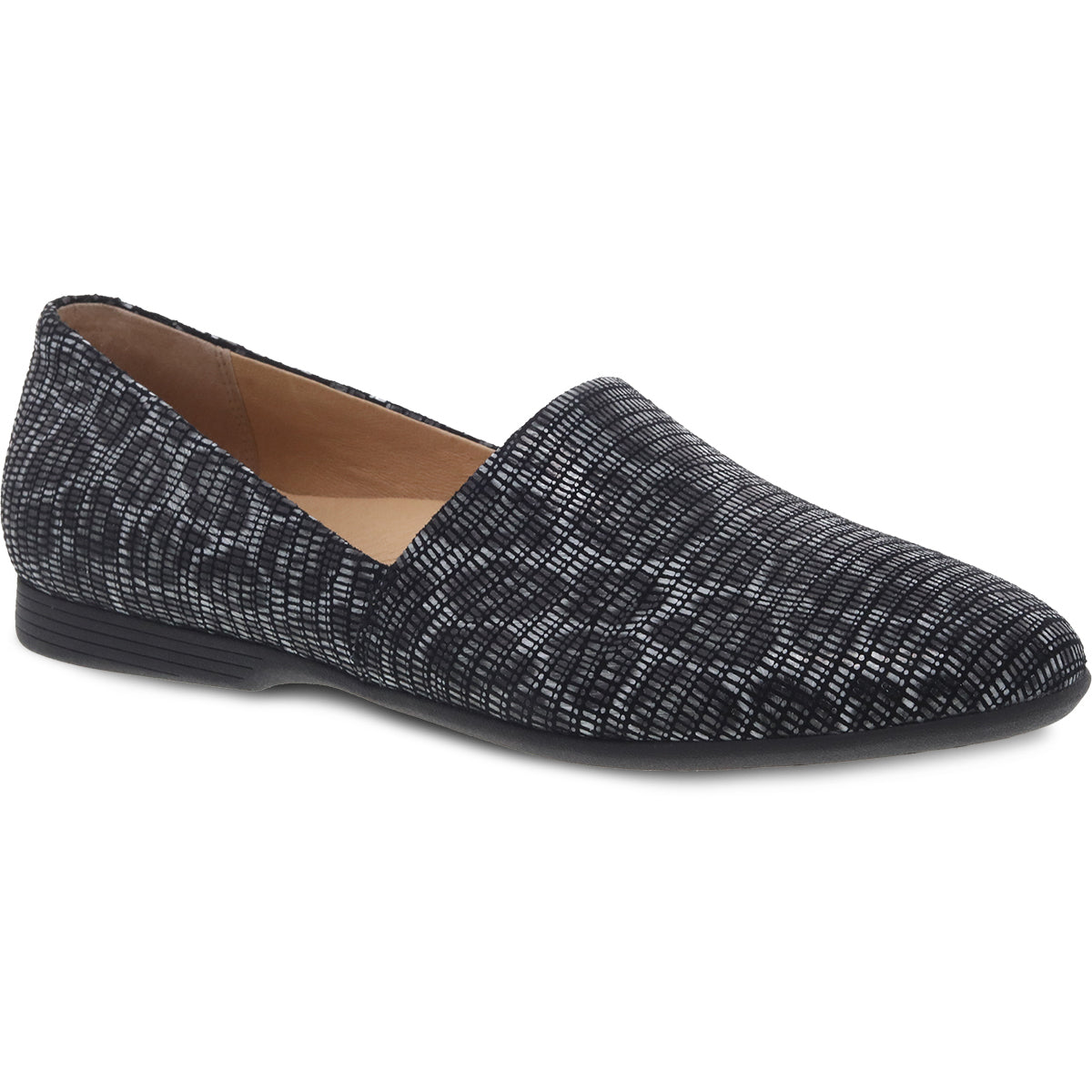 Dansko Larisa Loafer - Grey Leopard | Comfortable Shoes
