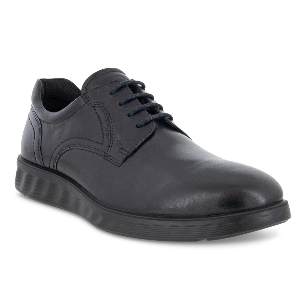 Ecco Lite Hybrid Plain Toe Dress Shoe - Black | Comfortable Ecco Lite Hybrid Plain Toe Dress Shoe - Black | Comfortable