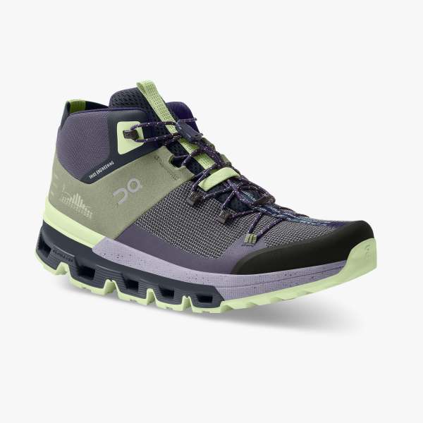ON Running Cloudtrax PO Trail Shoe - Reseda / Lavender