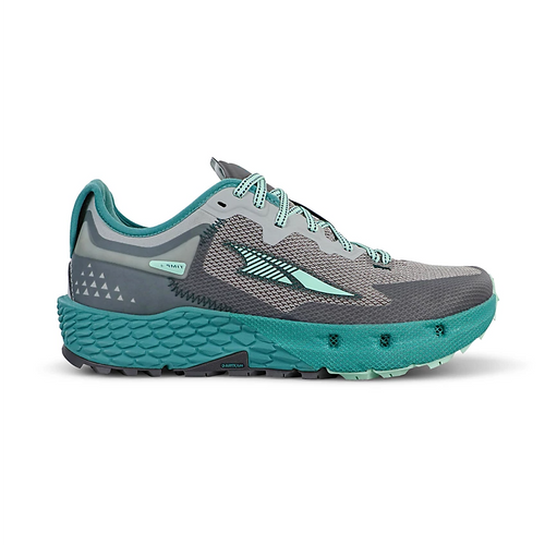 Altra Timp 4 Trail Running Shoe - Gray / Teal 