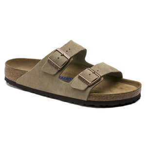 Birkenstock Arizona Soft Footbed Sandal - Taupe Suede