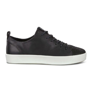 Ecco Soft 8 Sneaker - Black / Black