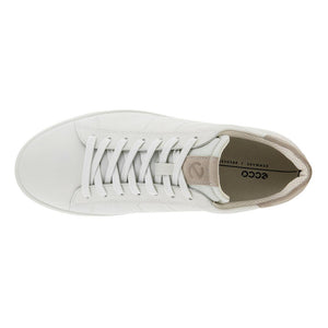 Ecco Street Lite Sneaker - White / Gravel 